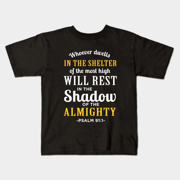 Christianity quote Kids T-Shirt by teesumi